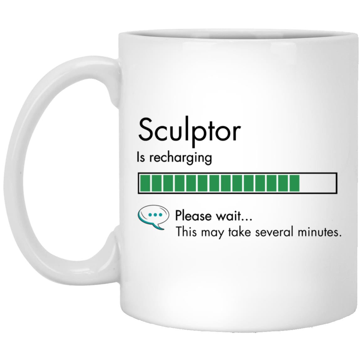 Sculptor XP8434 11oz White Mug