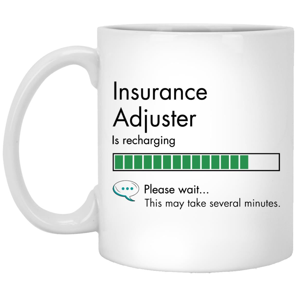 Insurance Adjuster XP8434 11oz White Mug