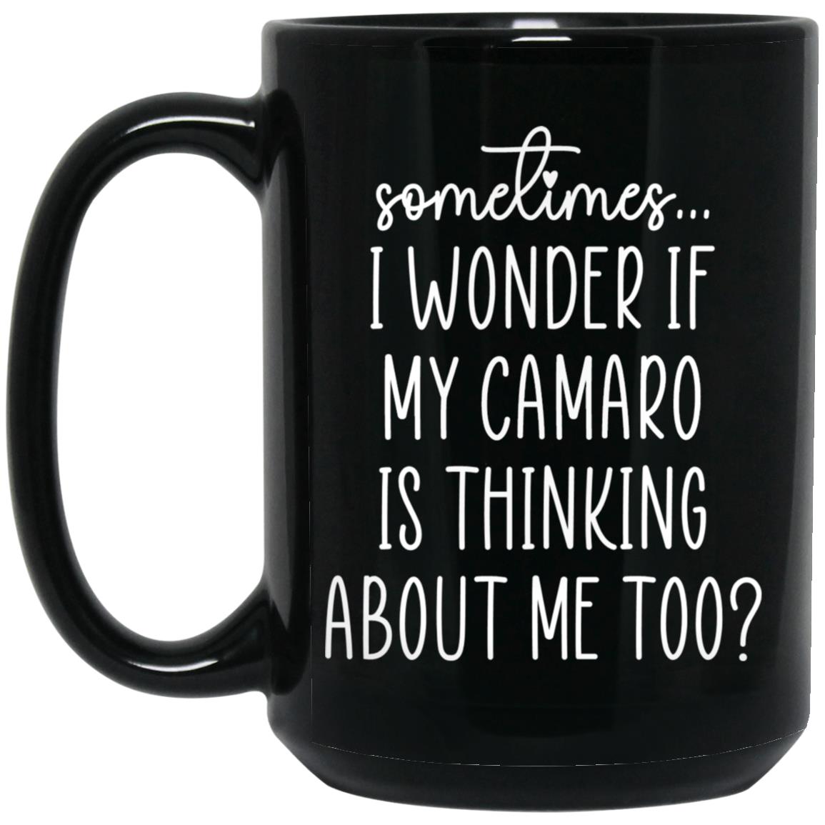 Camaro BM15OZ 15oz Black Mug