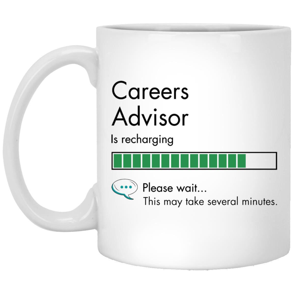 Careers Advisor XP8434 11oz White Mug