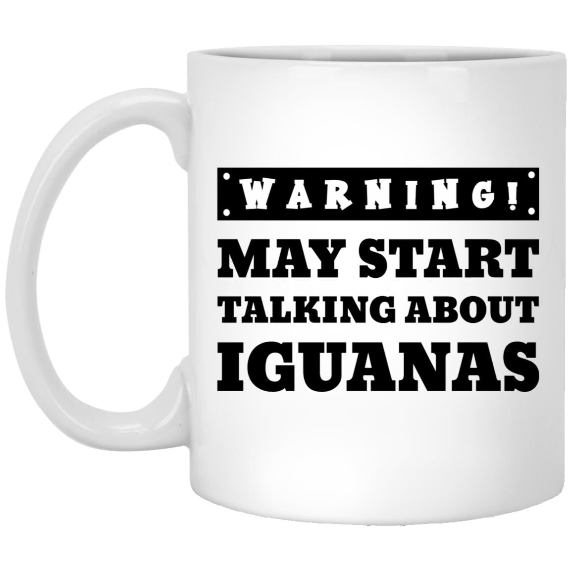 IGUANAS XP8434 11oz White Mug