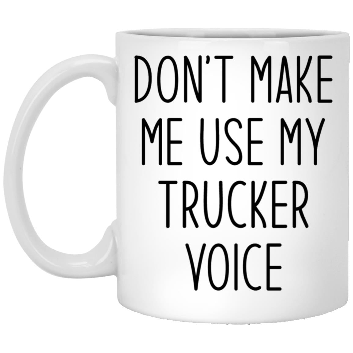 Trucker XP8434 11oz White Mug