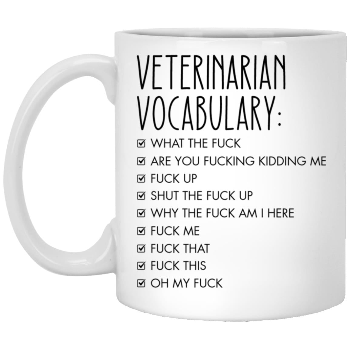 Veterinarian XP8434 11oz White Mug