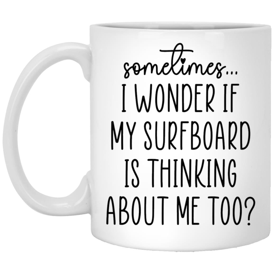 Surfboard XP8434 11 oz. White Mug
