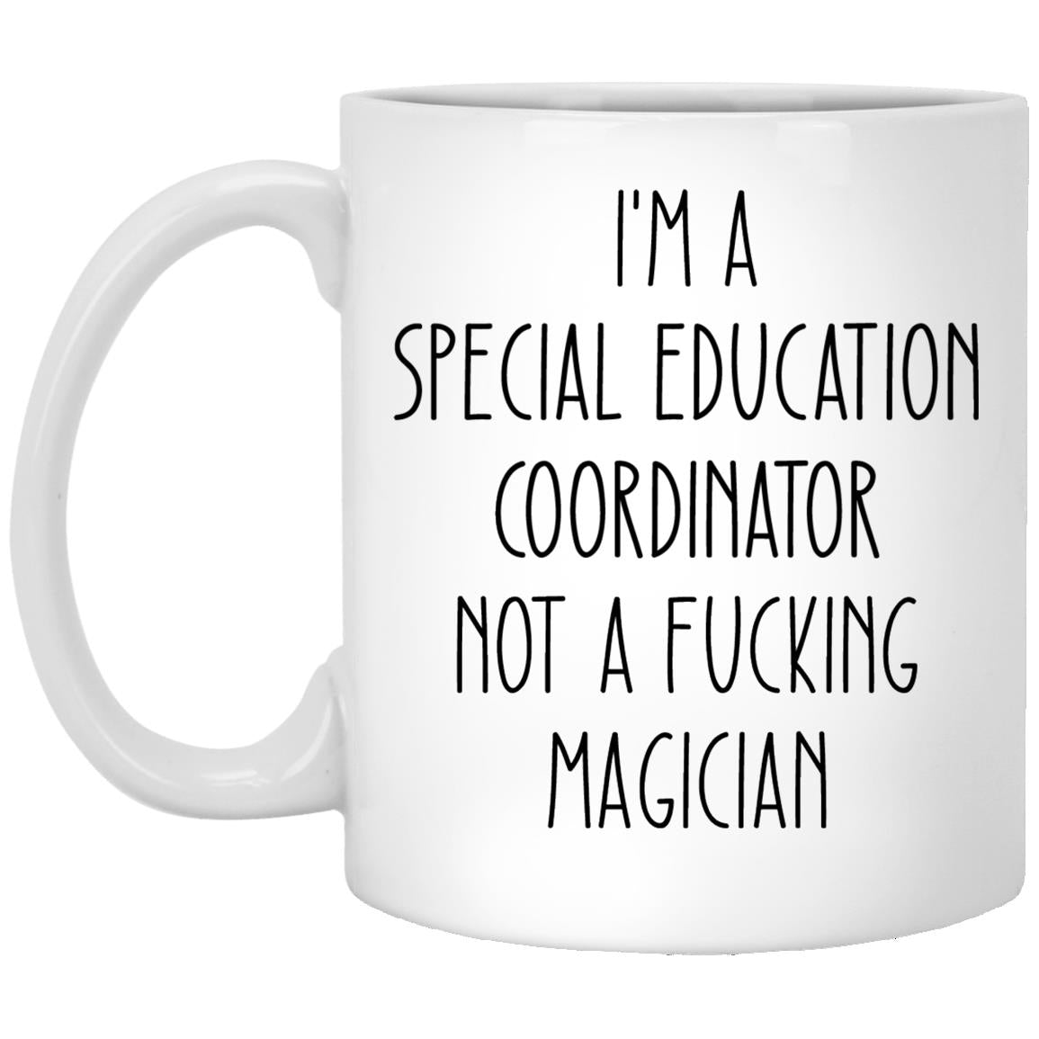 Special Education Coordinator XP8434 11 oz. White Mug