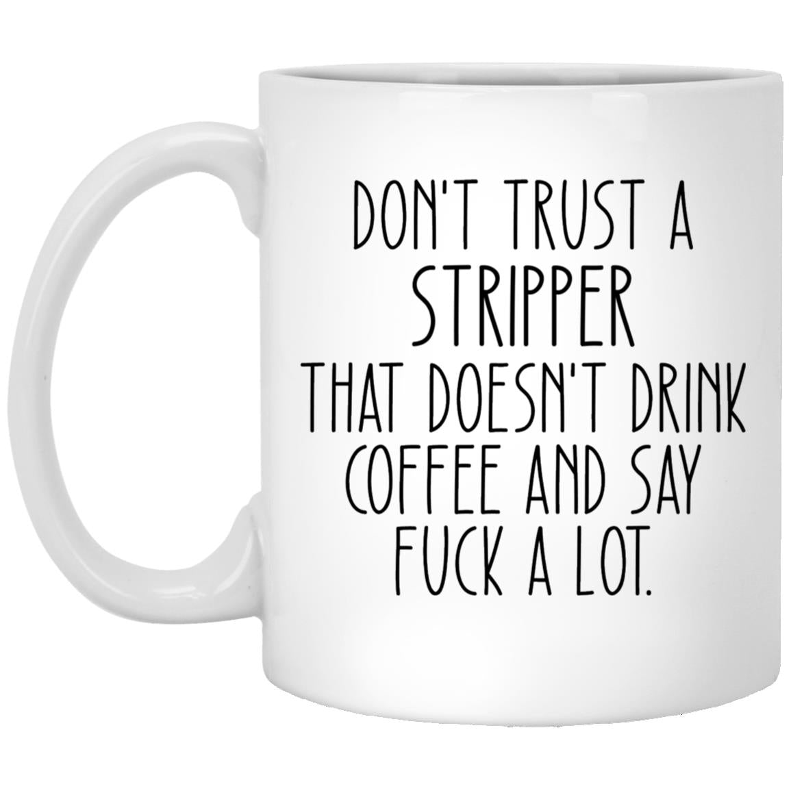 Stripper XP8434 11 oz. White Mug