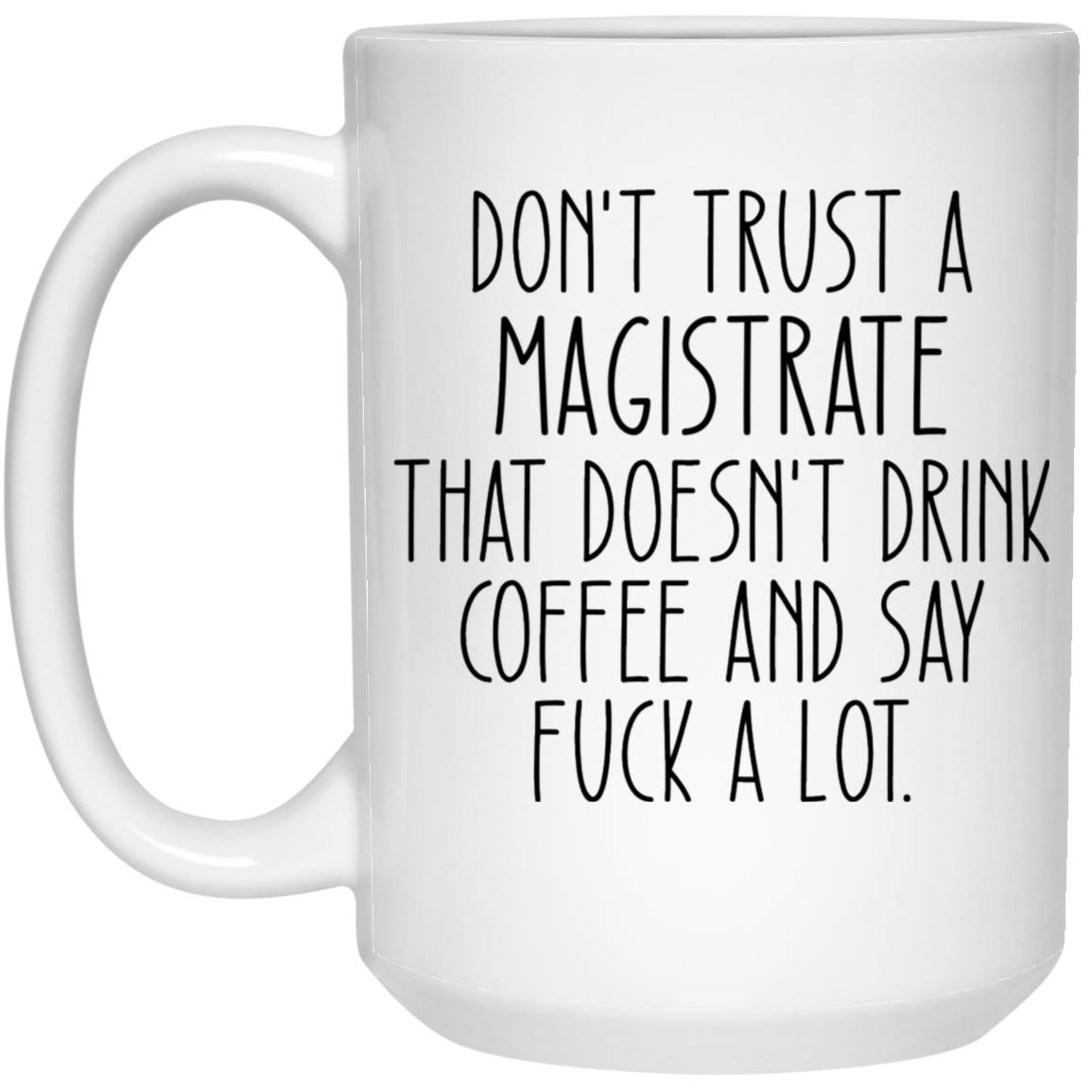 Magistrate 21504 15 oz. White Mug