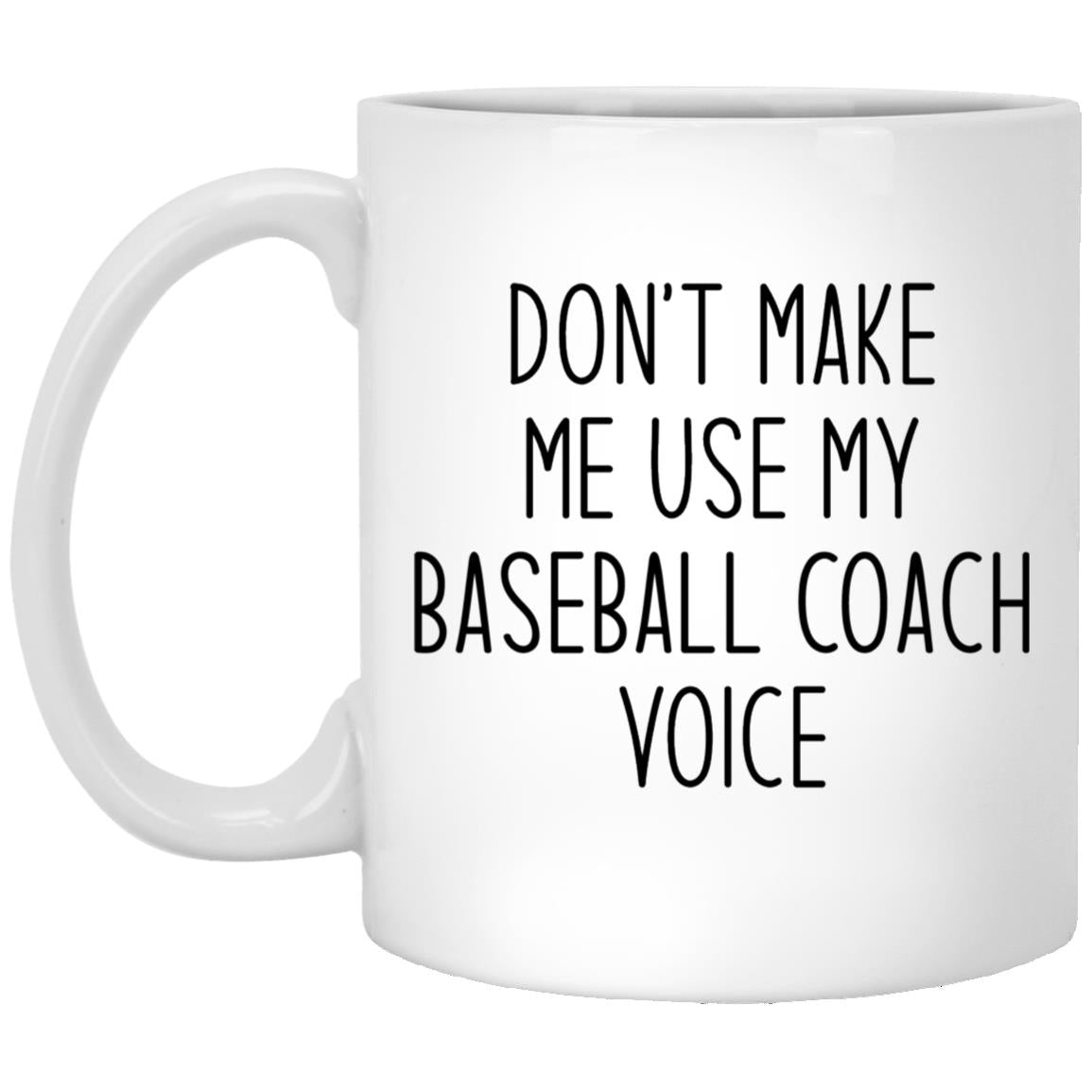 Baseball Coach XP8434 11oz White Mug