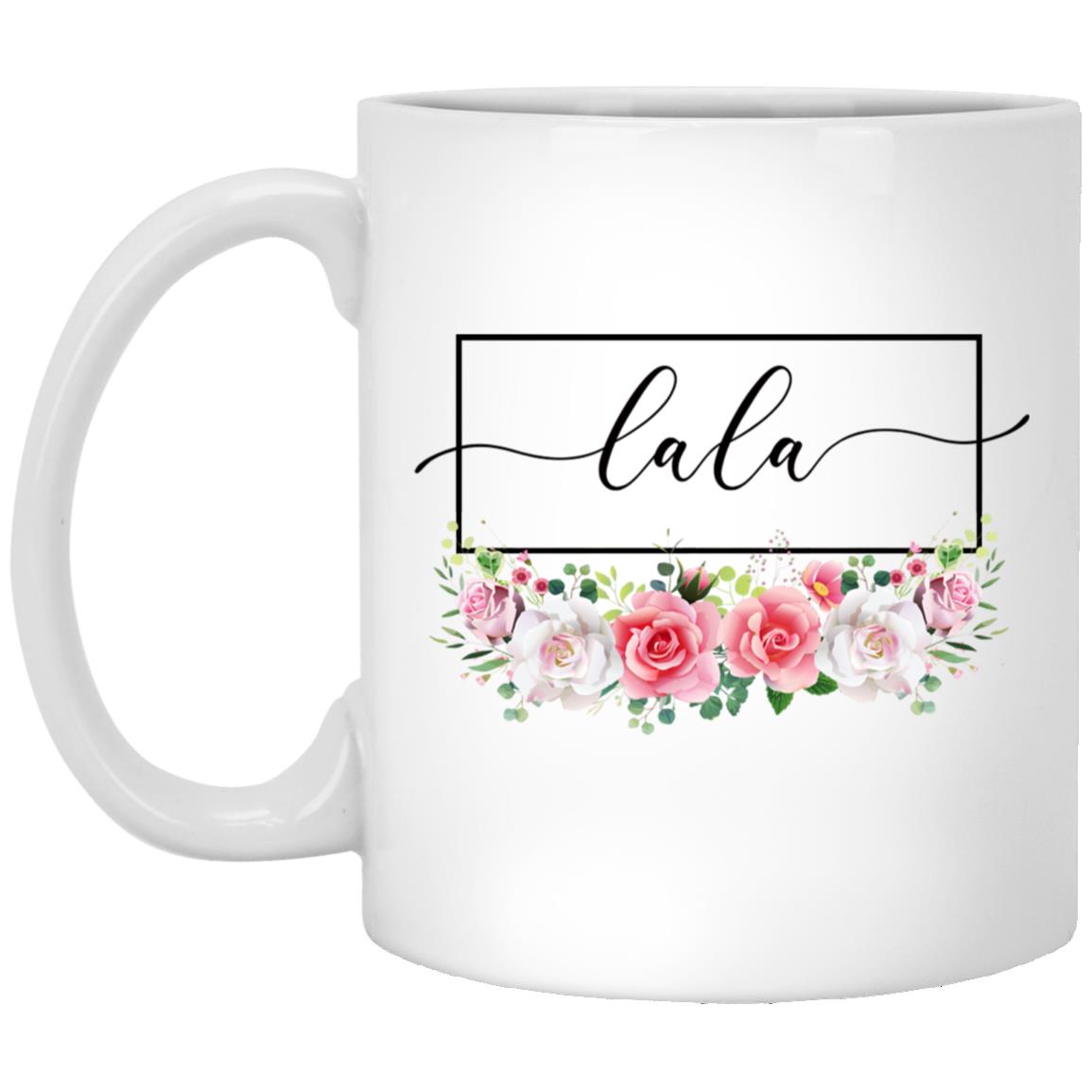 Lala Mug, Beautiful Floral