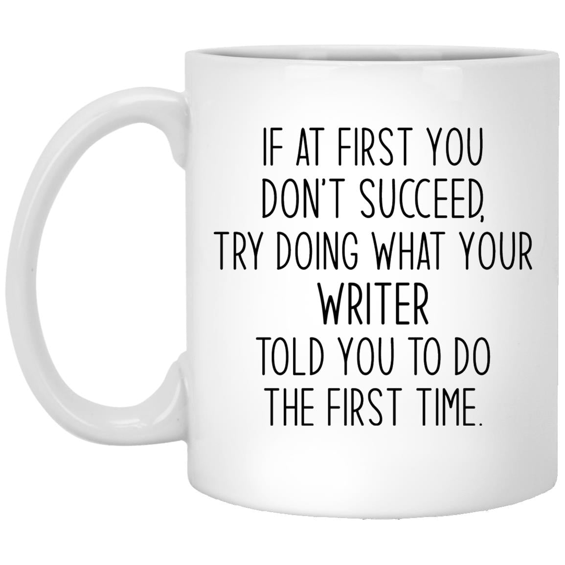 Writer XP8434 11 oz. White Mug