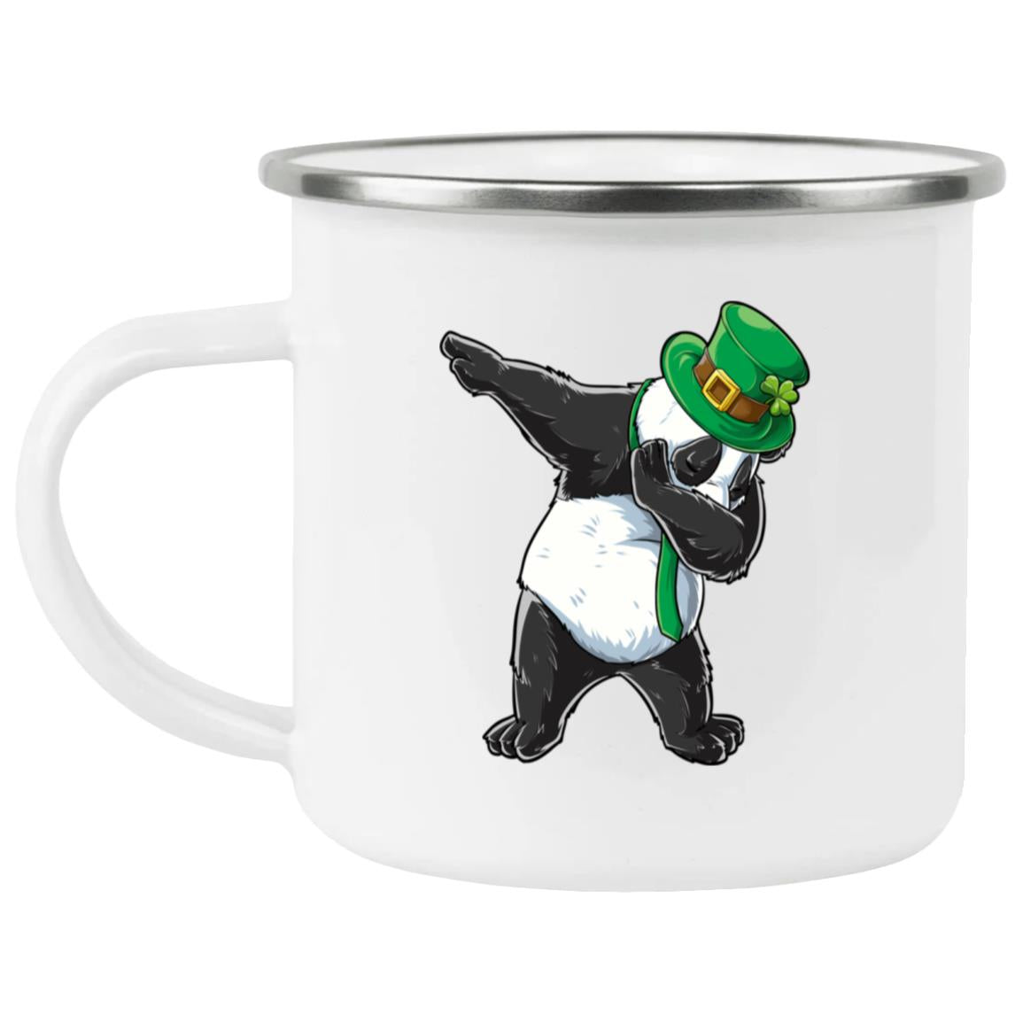 Dabbing Panda St Patricks Day Boys Leprechaun Zoo Animal