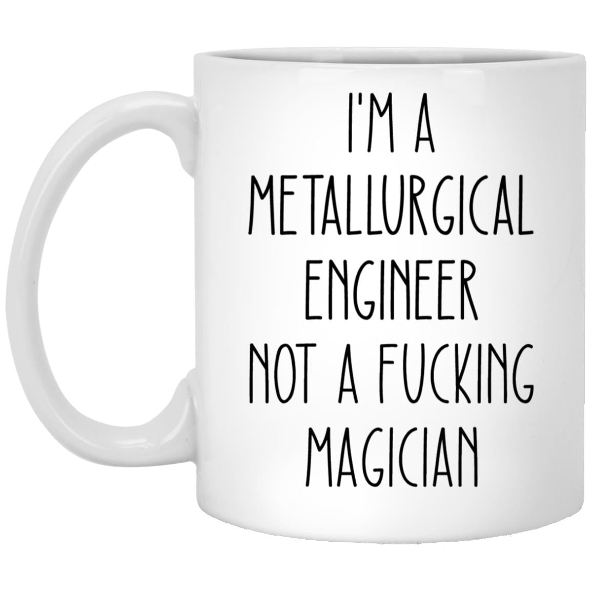 Metallurgical Engineer XP8434 11 oz. White Mug