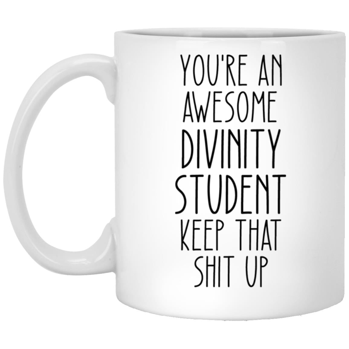 Divinity Student XP8434 11oz White Mug