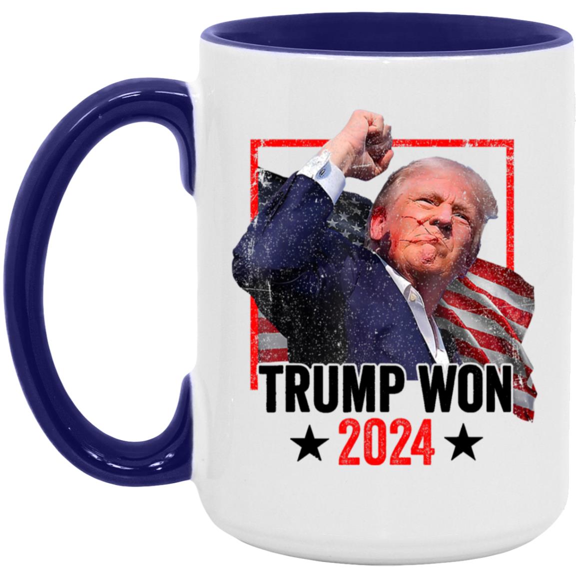 Trump Won 2024 Trump 45 47 US Flag Election