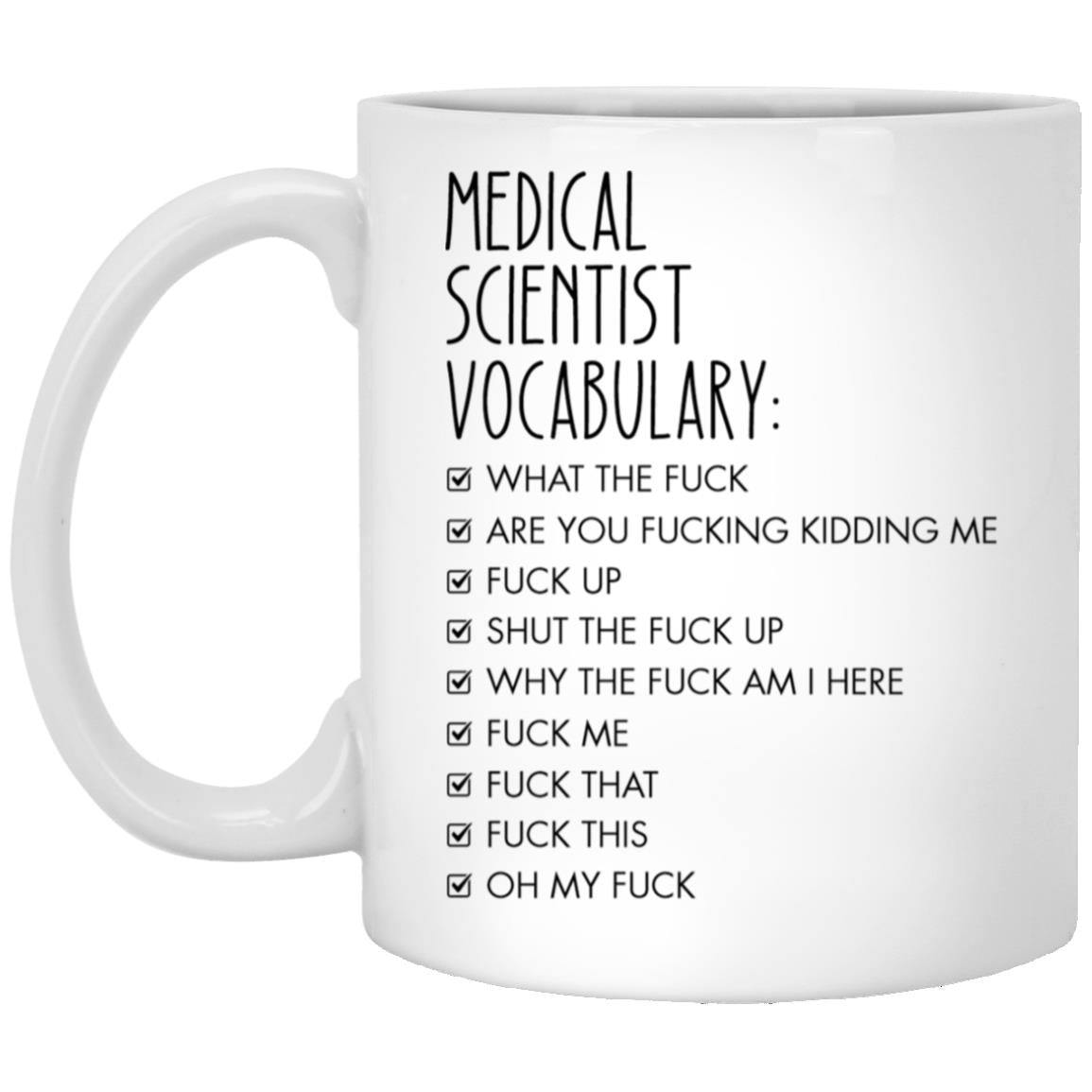 Medical Scientist XP8434 11oz White Mug