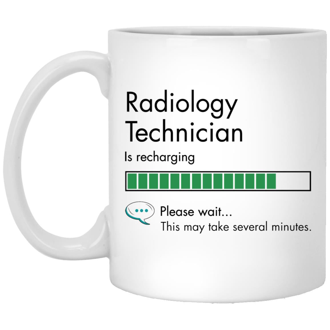 Radiology Technician XP8434 11oz White Mug