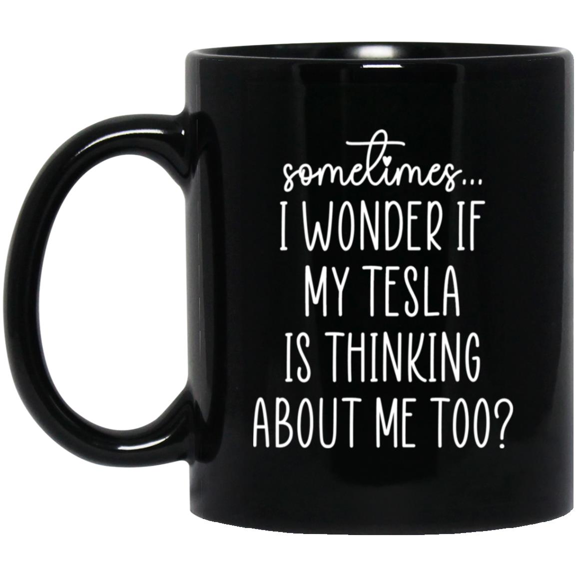 Tesla BM11OZ 11oz Black Mug