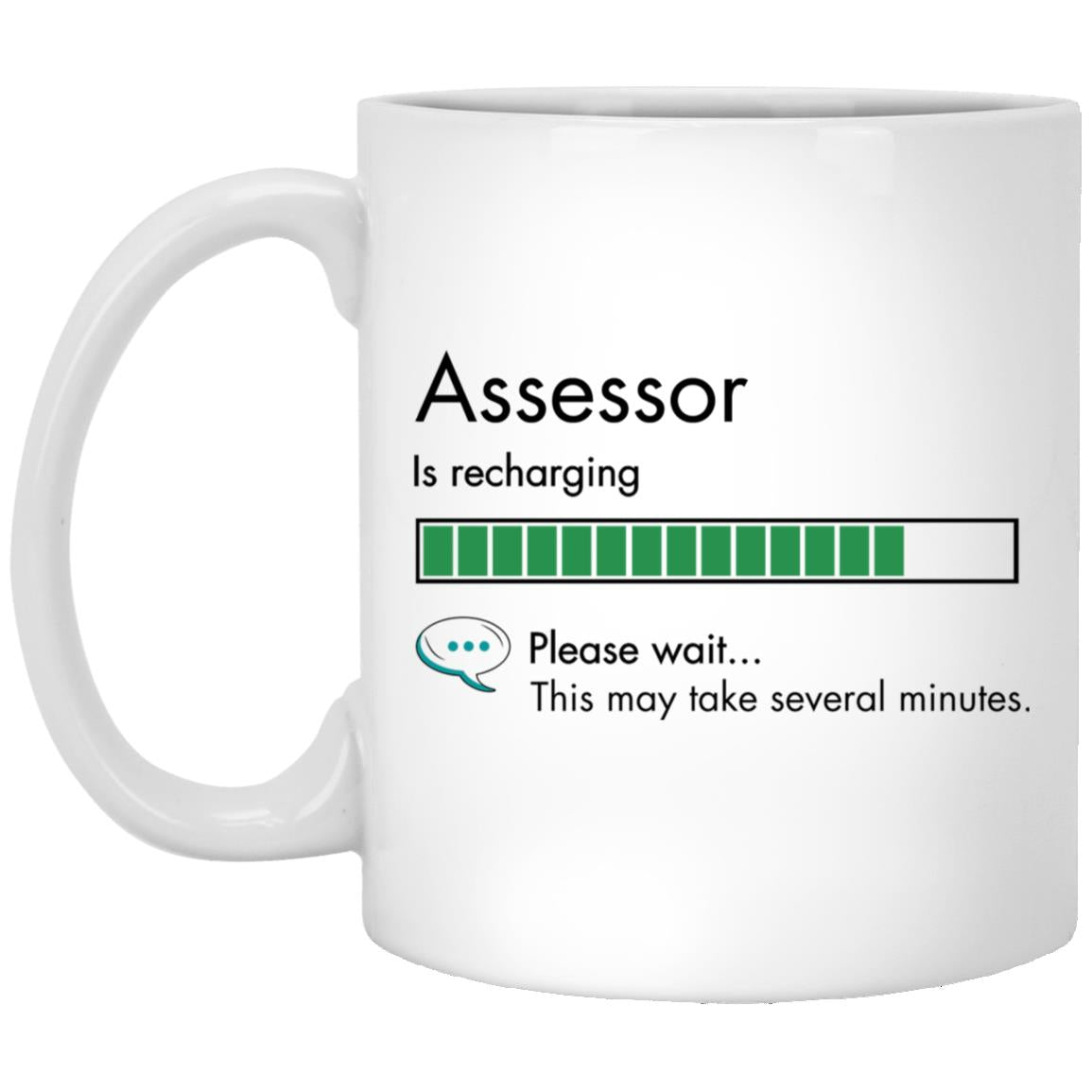 Assessor XP8434 11oz White Mug