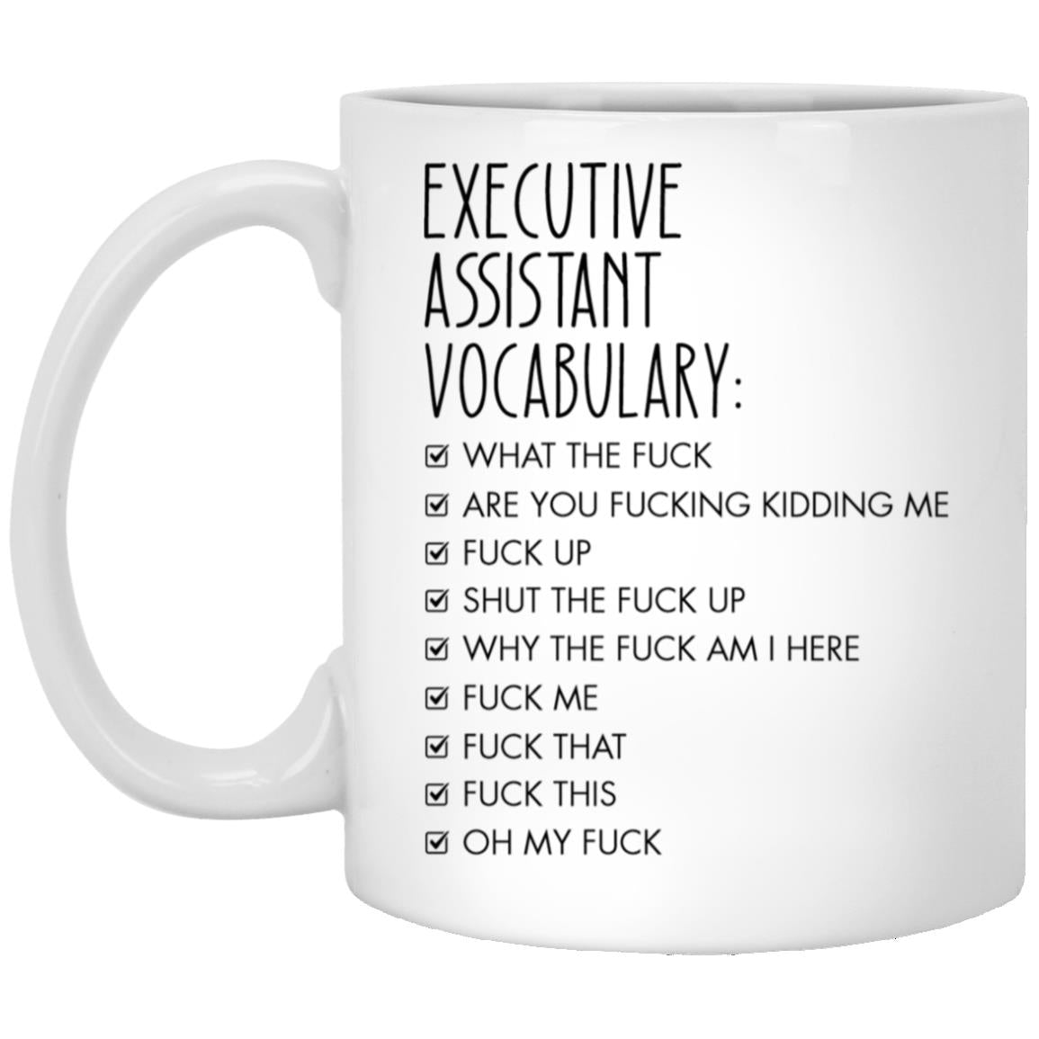 Executive Assistant XP8434 11oz White Mug