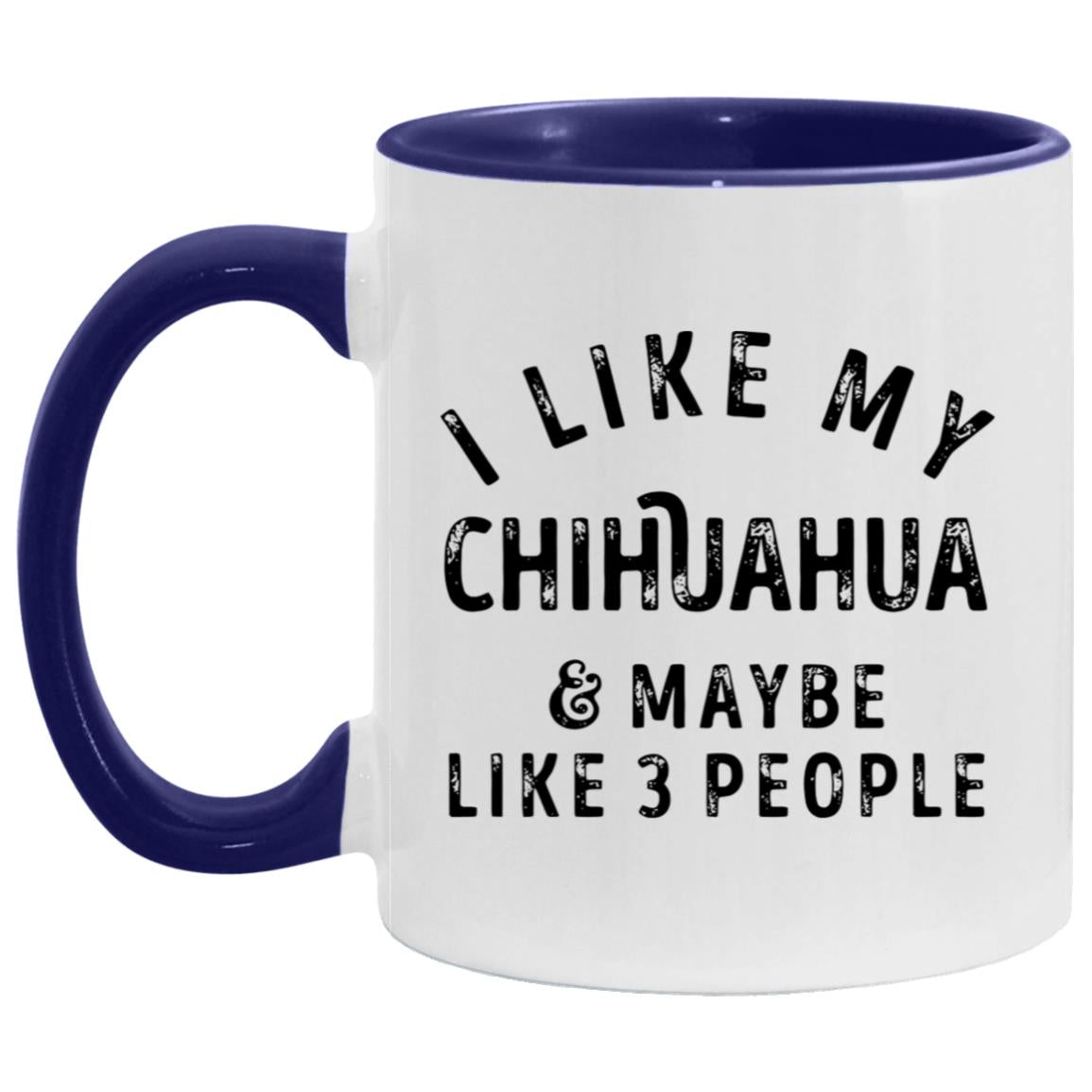 I Like My Chihuahua And Maybe Like 3 People Dog Lover Retro
