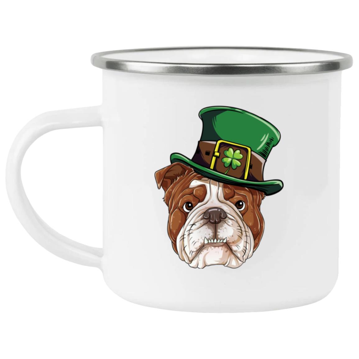 English Bulldog St Patricks Day Leprechaun Dog1