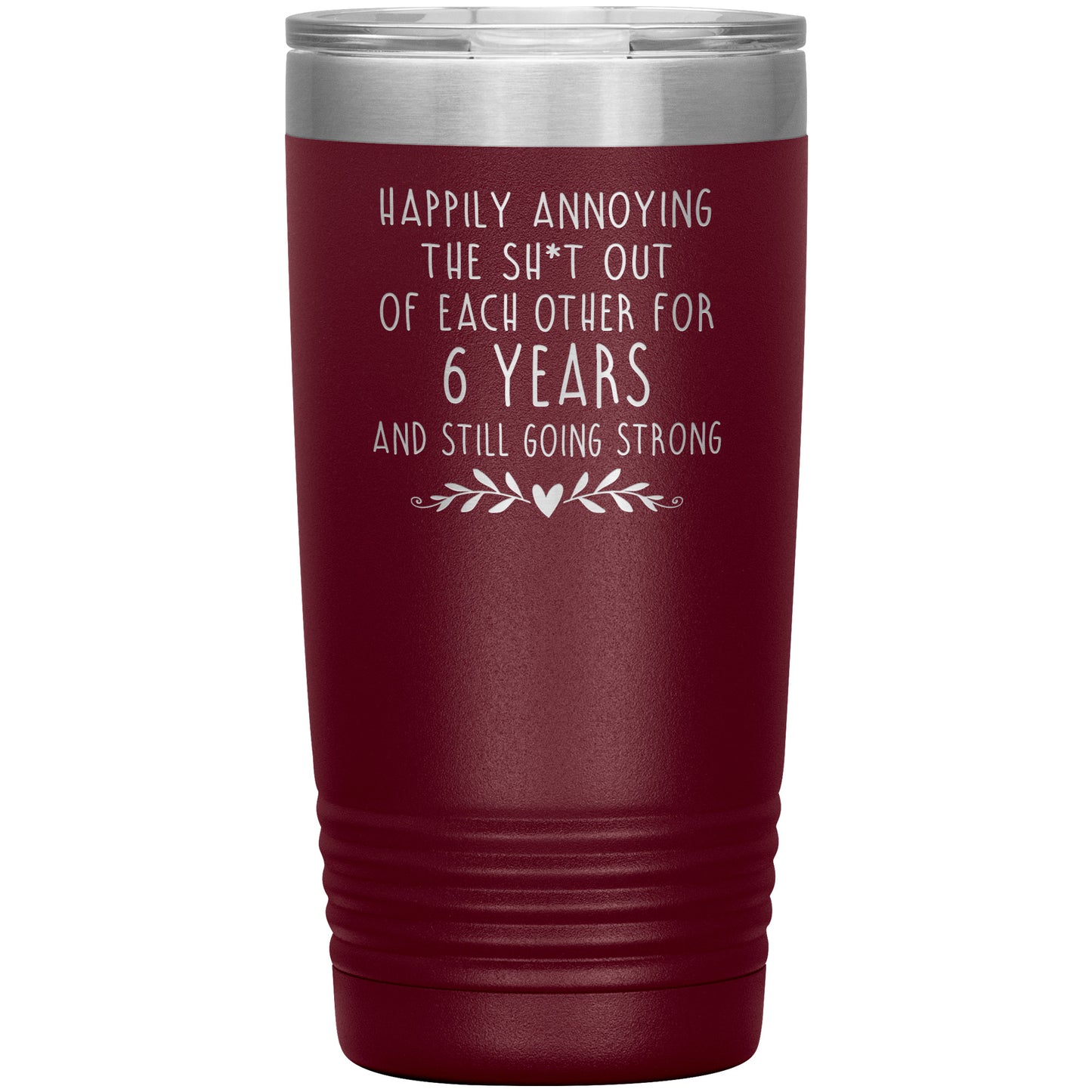 1328156286 6th Anniversary 20oz