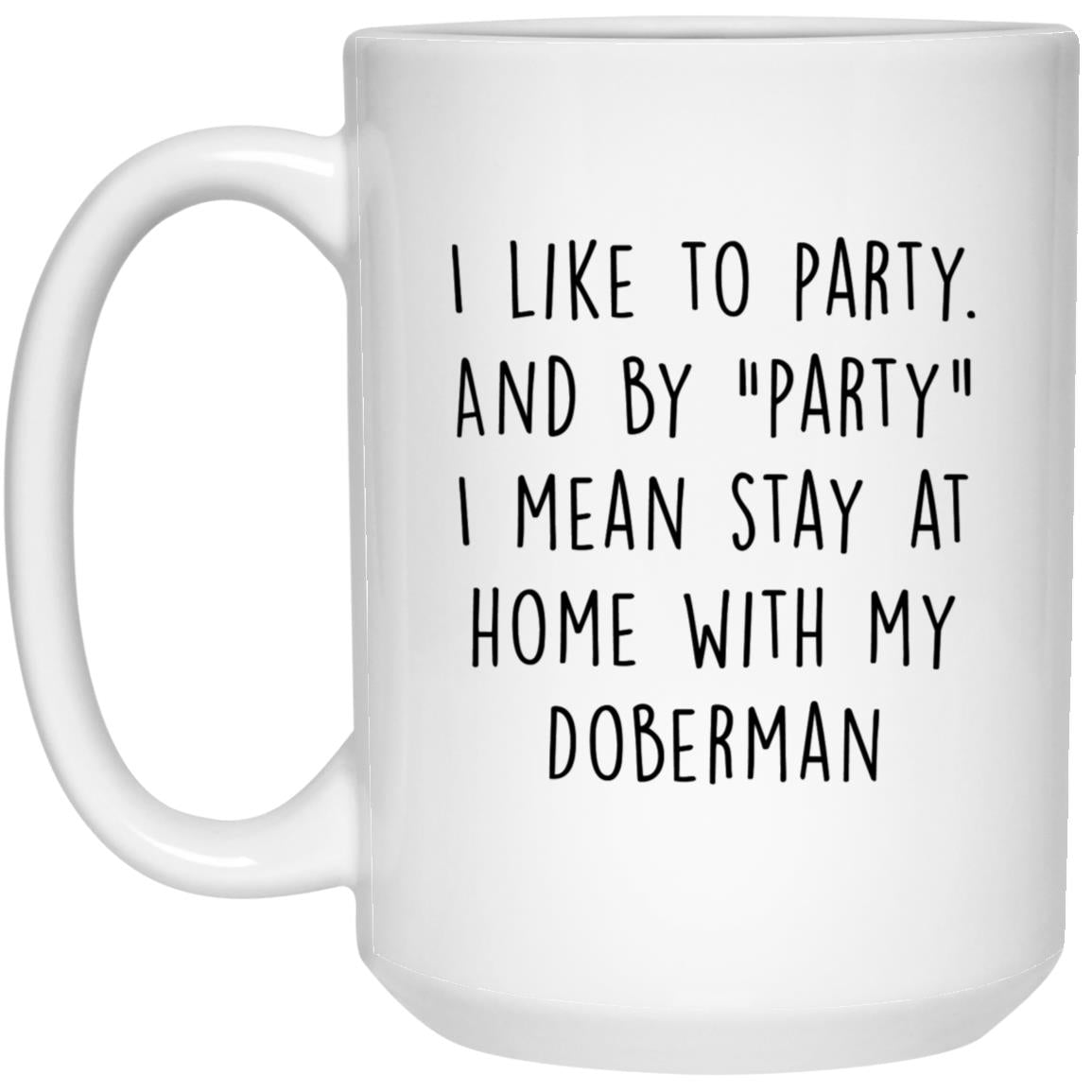 Doberman 2694639632 15oz 21504 15 oz. White Mug