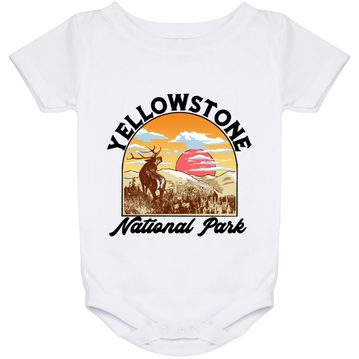 Yellowstone National Park Elk Vintage Artistic Graphic