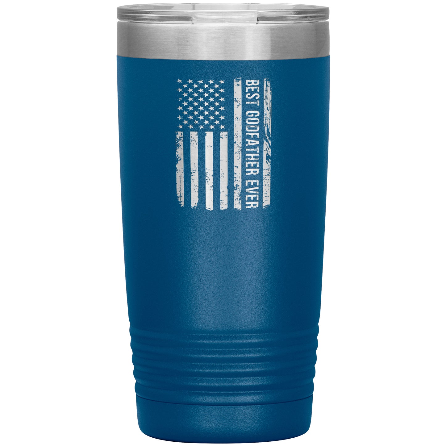 1342141701 Best Godfather Ever American Flag 20oz
