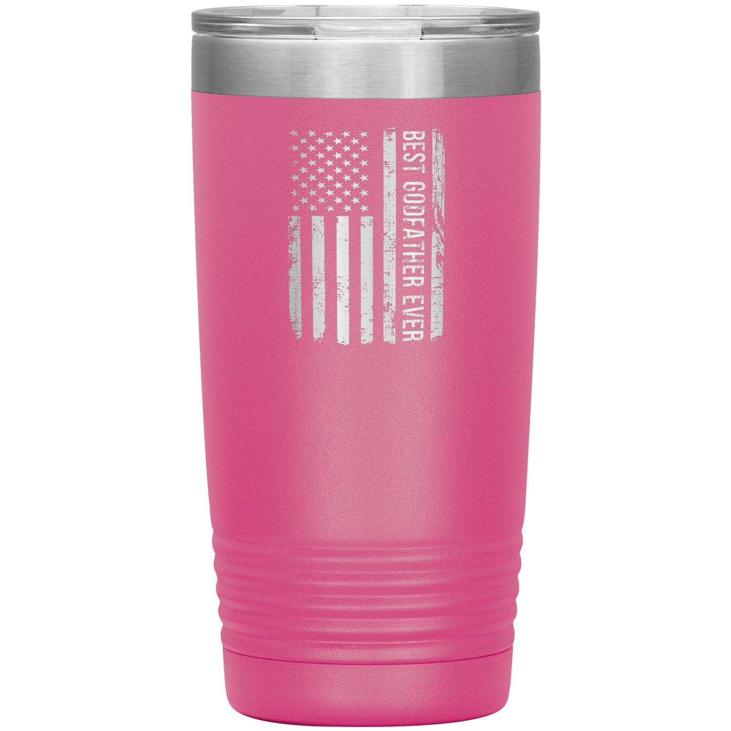 1342141701 Best Godfather Ever American Flag 20oz