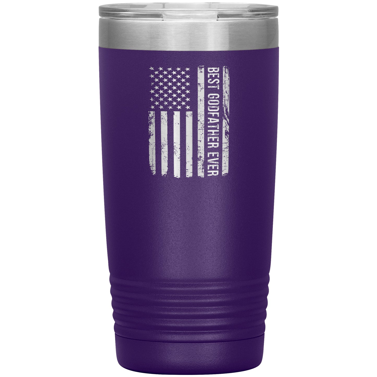 1342141701 Best Godfather Ever American Flag 20oz