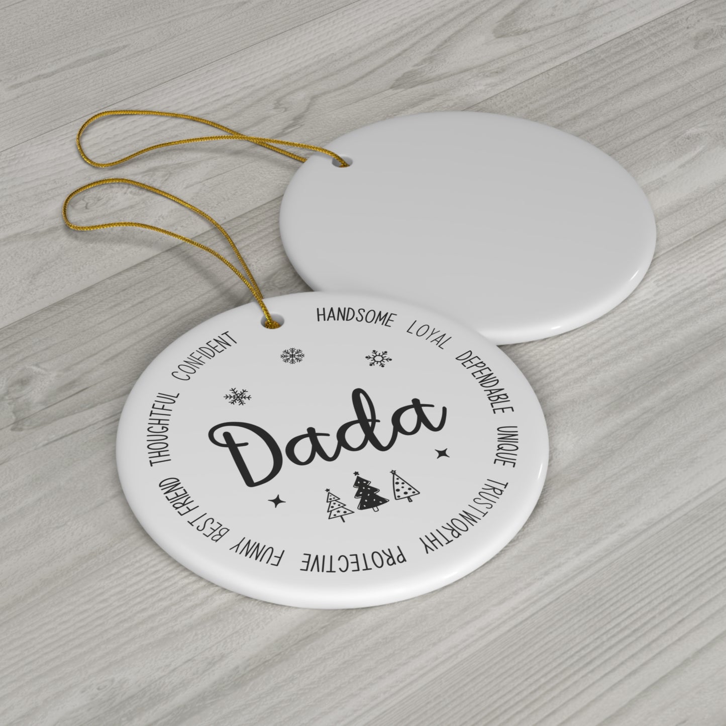 Descriptive Dada one side