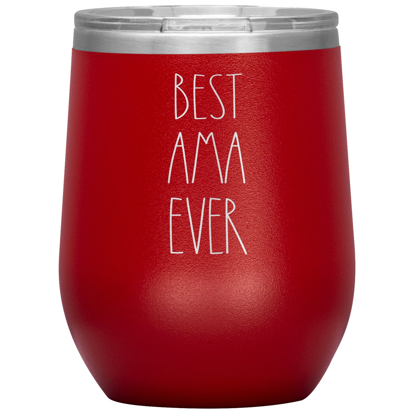 Best Ama Ever Wine Tumbler