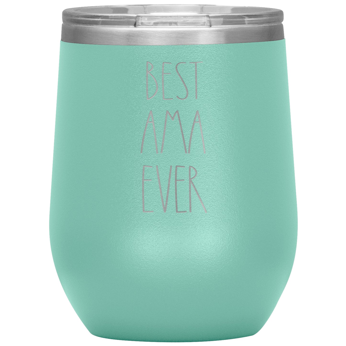 Best Ama Ever Wine Tumbler