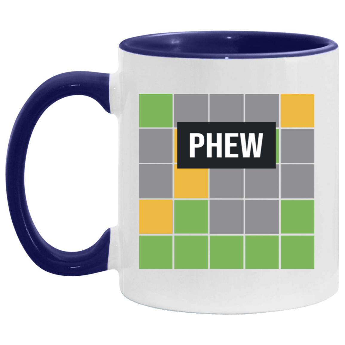 Phew Wordle Mug