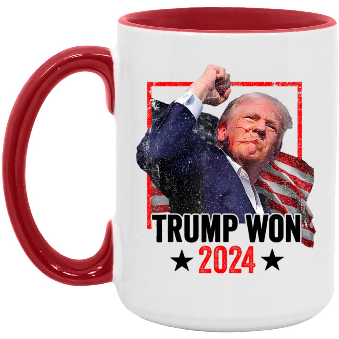 Trump Won 2024 Trump 45 47 US Flag Election