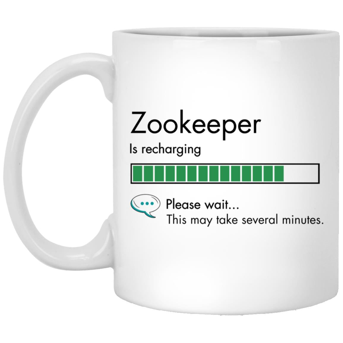 Zookeeper XP8434 11oz White Mug