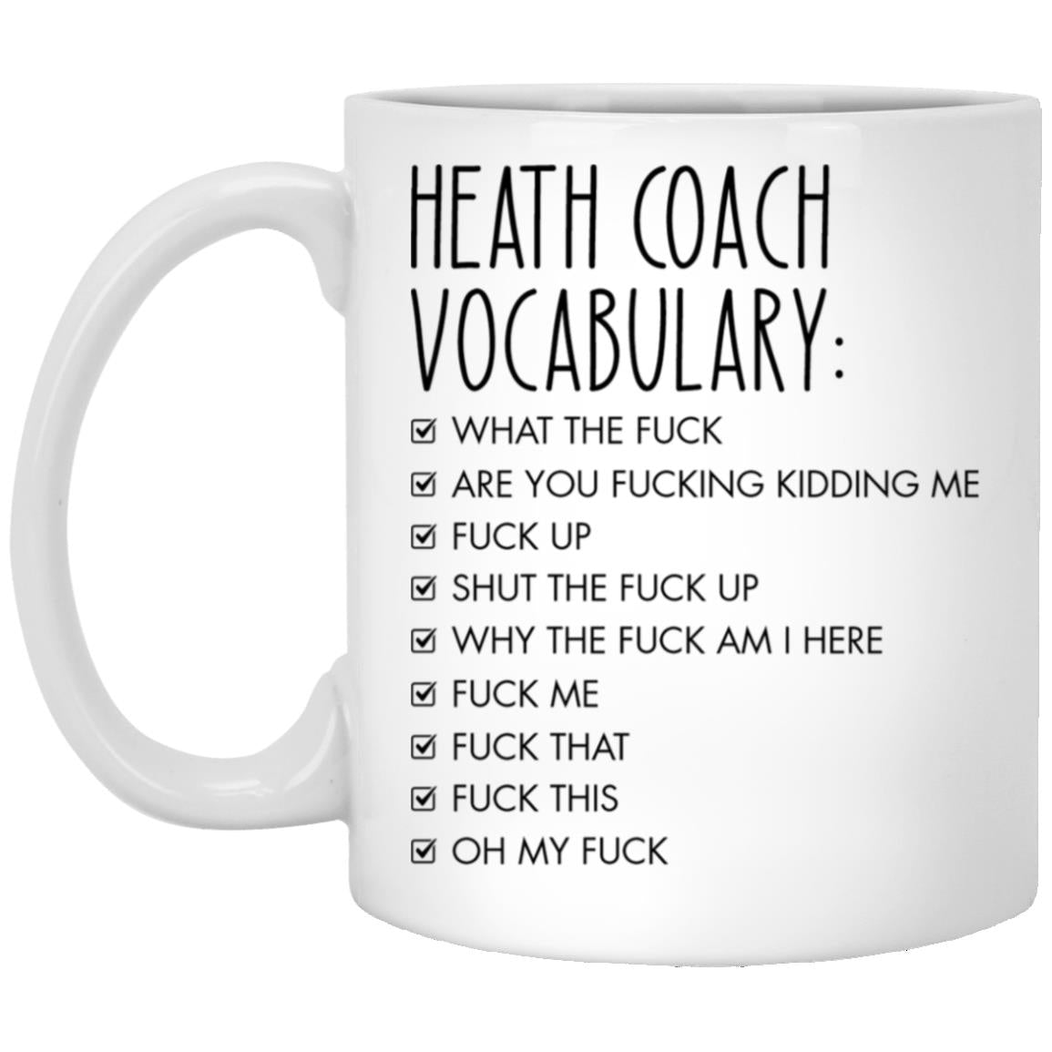 Heath Coach XP8434 11oz White Mug