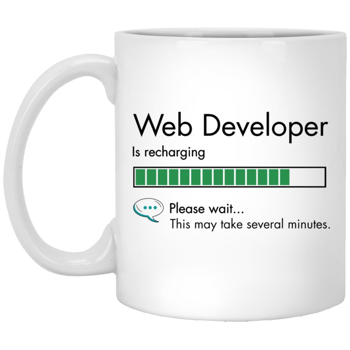Web Developer XP8434 11oz White Mug