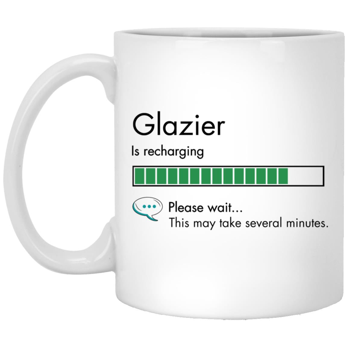 Glazier XP8434 11oz White Mug