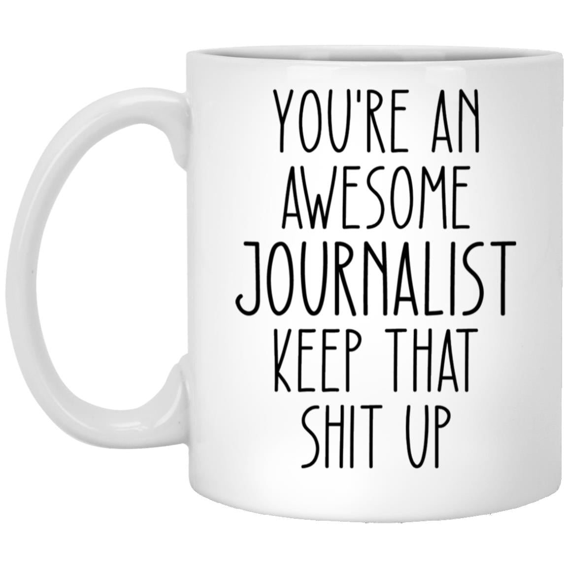 Journalist XP8434 11oz White Mug