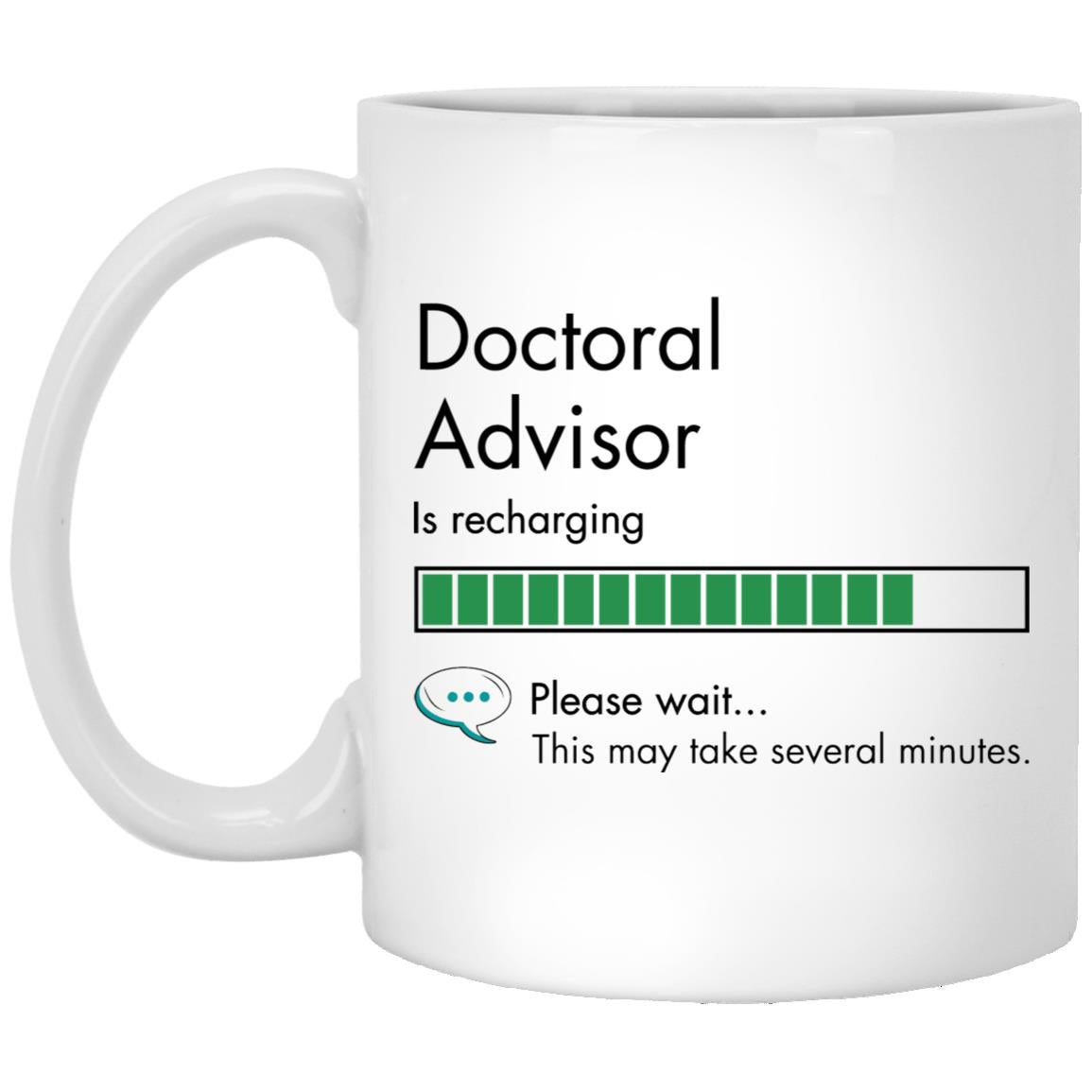 Doctoral Advisor XP8434 11oz White Mug