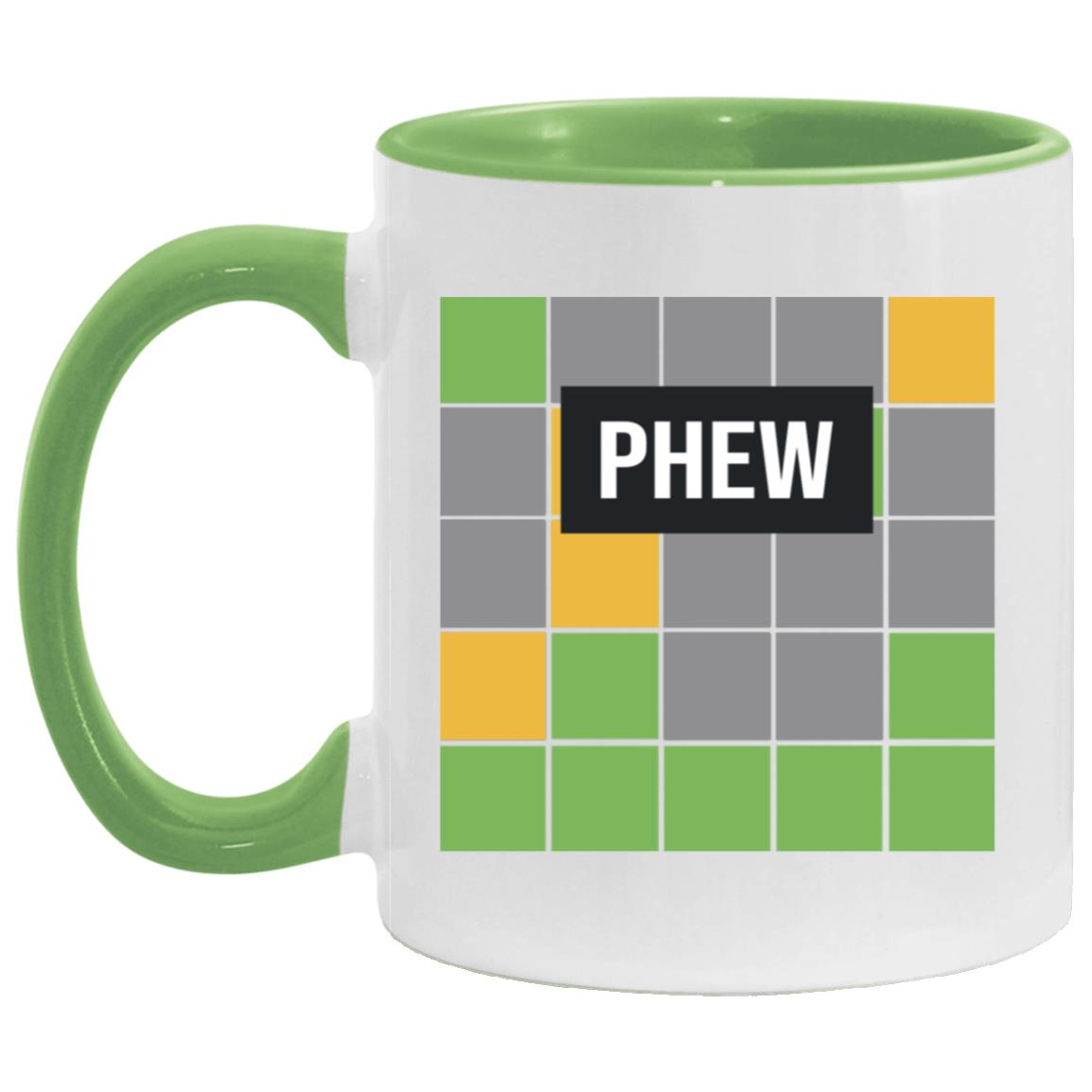 Phew Wordle Mug