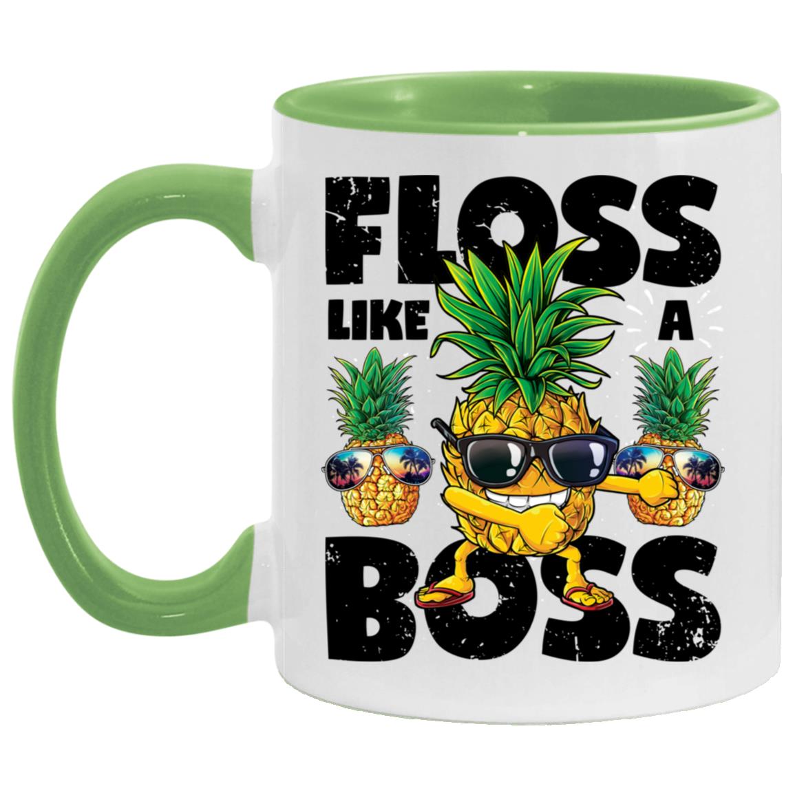 Pineapple Sunglasses Floss Like A Boss Funny Aloha Beaches