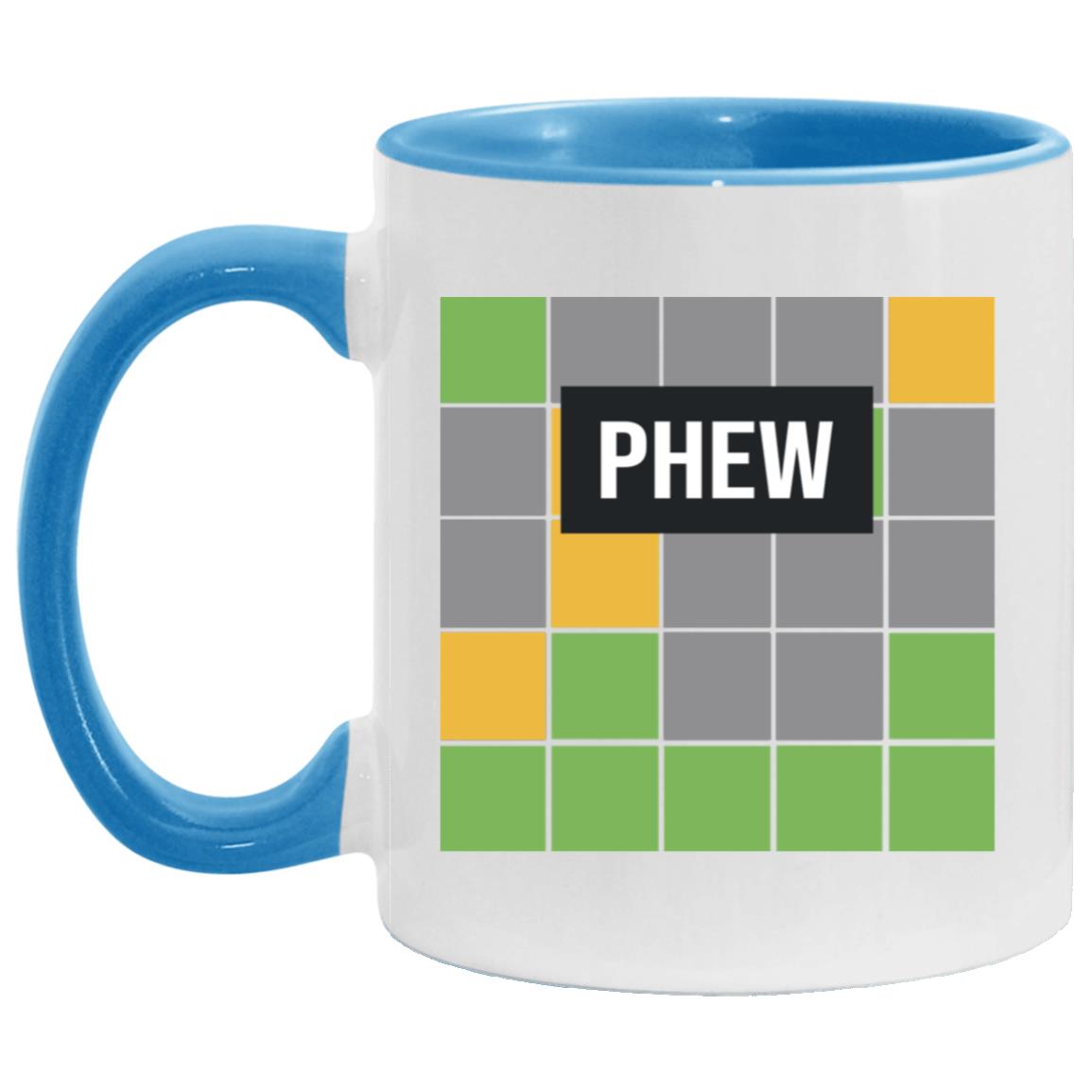 Phew Wordle Mug