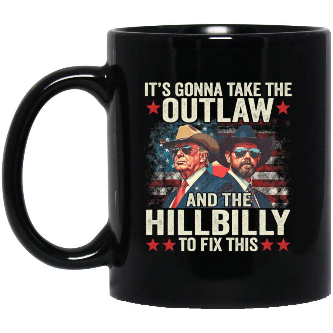 I'm Voting For The Outlaw And The Hillbilly Trump Vance 2024 2