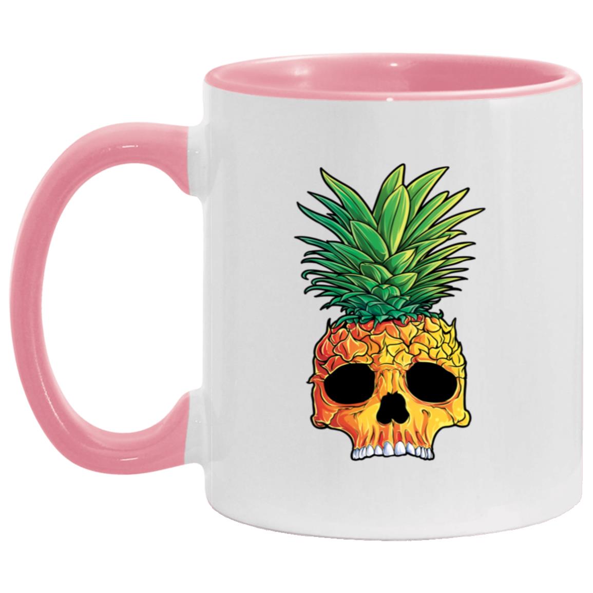 Pineapple Skull Aloha Beaches Hawaiian Goth