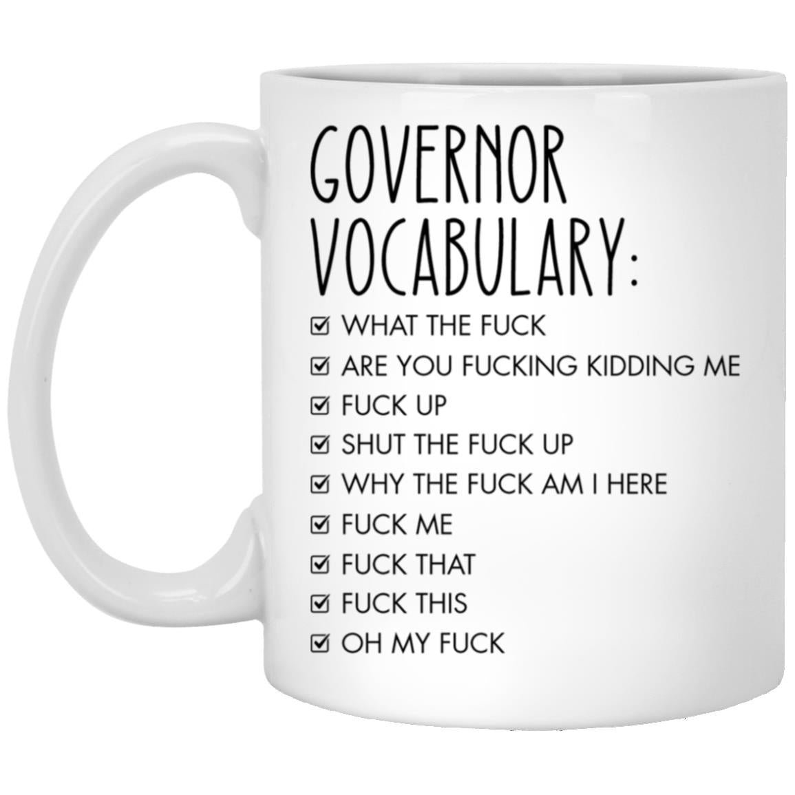 Governor XP8434 11oz White Mug