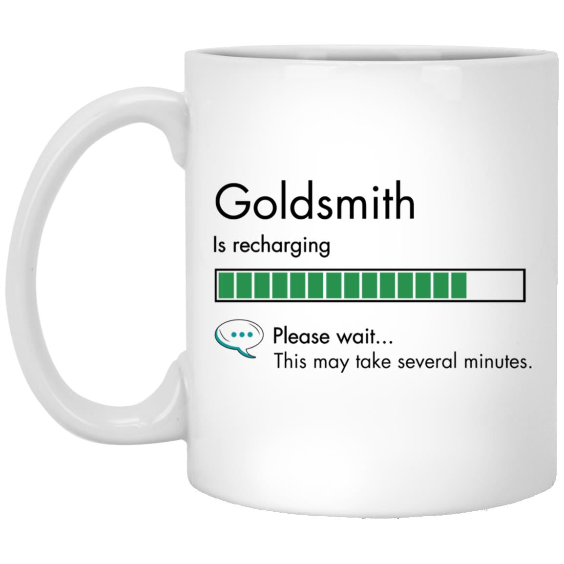 Goldsmith XP8434 11oz White Mug