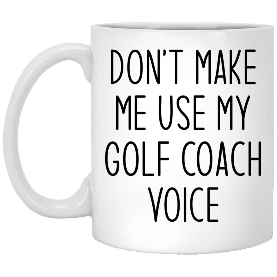 Golf Coach XP8434 11oz White Mug